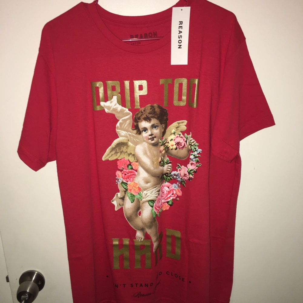 Brand new Reason Drip to hard shirt